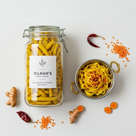 mercimek unlu & zerdeçallı erişte