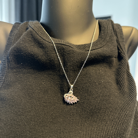 Pembe swarovski 