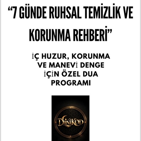 “7 Günde Ruhsal Temizlik ve Korunma Rehberi”