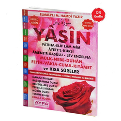 Orta Boy Yasin Kitabı / 80 Sayfa 16x24 cm Pembe Kapak