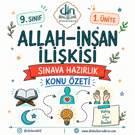 9. SINIF 1. ÜNİTE KOLAY TEKRAR