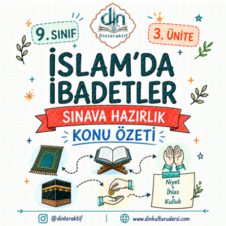 9. SINIF 3. ÜNİTE KOLAY TEKRAR