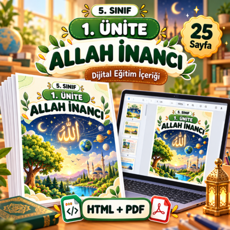 5. SINIF 1. ÜNİTE - ALLAH İNANCI