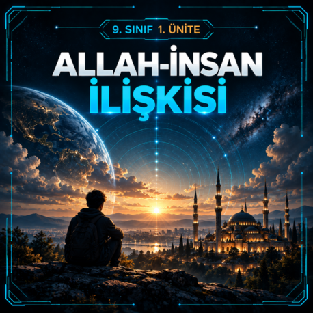 9. SINIF 1. ÜNİTE – ALLAH-İNSAN İLİŞKİSİ