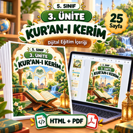 5. SINIF 3. ÜNİTE - KUR’AN-I KERİM