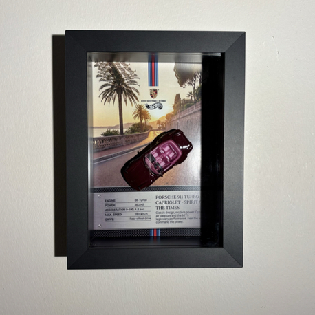 Mini Araba 3D Tasarım Çerçeve 