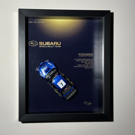 Subaru 3D Tasarım Çerçeve