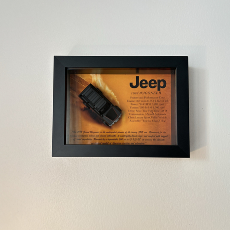 Jeep Frame 3D çerçeve - 15x20 cm