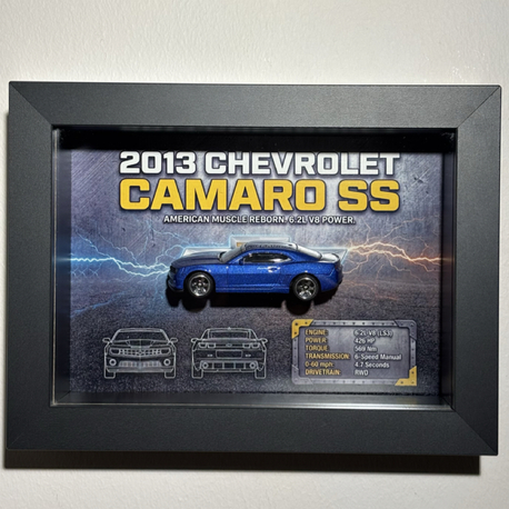Camaro SS 3D Tasarım Çerçeve