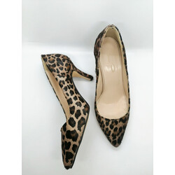 Leopar Tüylü Stiletto 