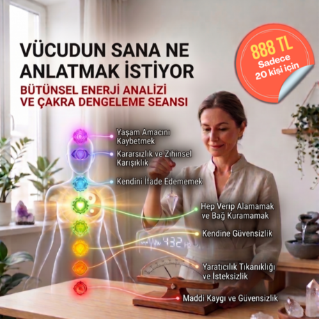 ENERJİ VE ÇAKRA FREKANS DENGELEME