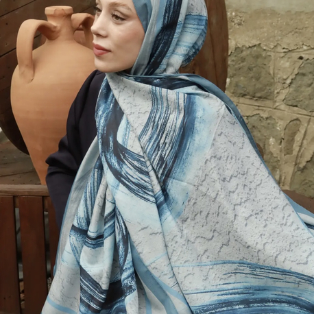 Medcezir Desen Lina Şal