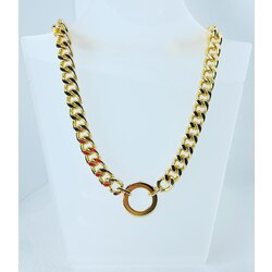 Halka Detaylı Tasma Model Kolye