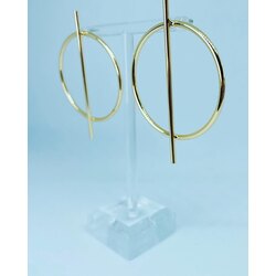 Modern Gold Küpe