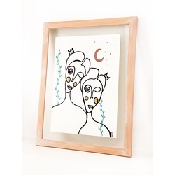 Çerçeveli Resim - 029 - 30x39 cm