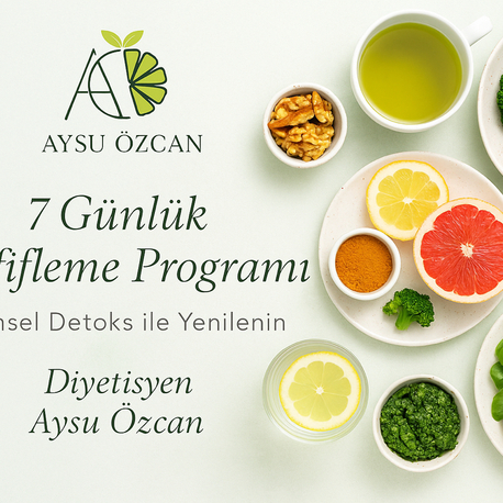 7 Günlük Hafifleme Programı (Bilimsel Detoks)