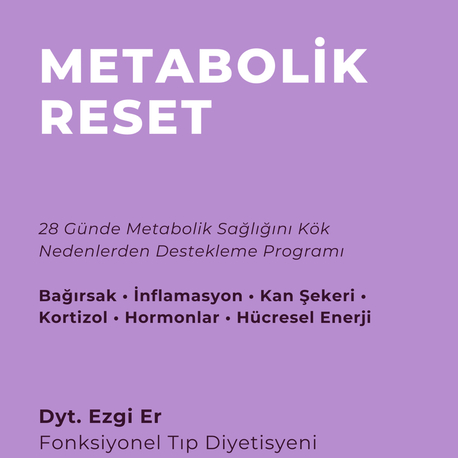 LANSMAN FİYATI İLE  METABOLİK RESET 