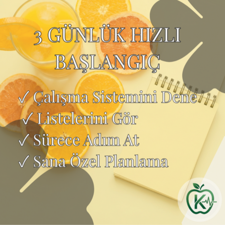 3 Günlük Ön Değerlendirme ve Sistem Tanışma Görüşmesi