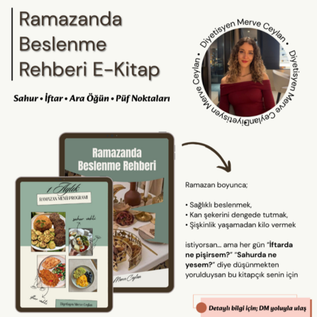 Ramazanda Beslenme Rehberi E-Kitap