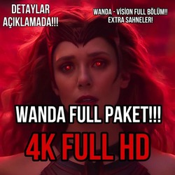Wanda Maximoff - Vision 4k Sahneleri!