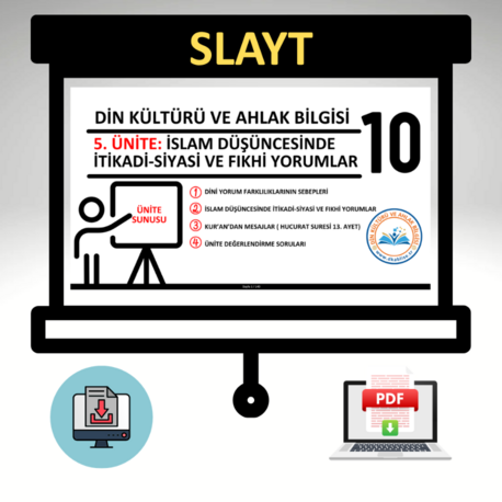 10. Sınıf 5. Ünite: Mezhepler-Ünite Sunusu