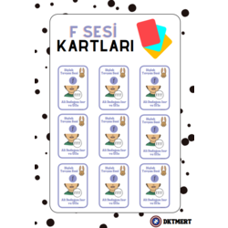 F İzole Üretim Kartları