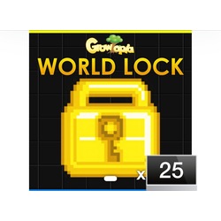 25 Adet World Lock