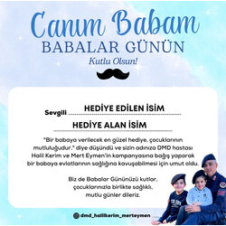 BABALAR GÜNÜ KARTI