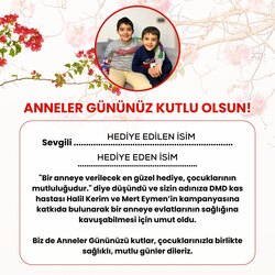 ANNELER GÜNÜ KARTI