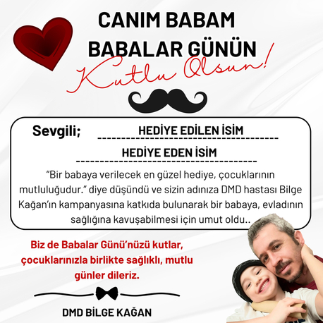 BABALAR GÜNÜ KARTI
