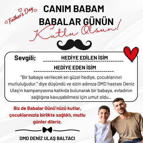 BABALAR GÜNÜ KARTI