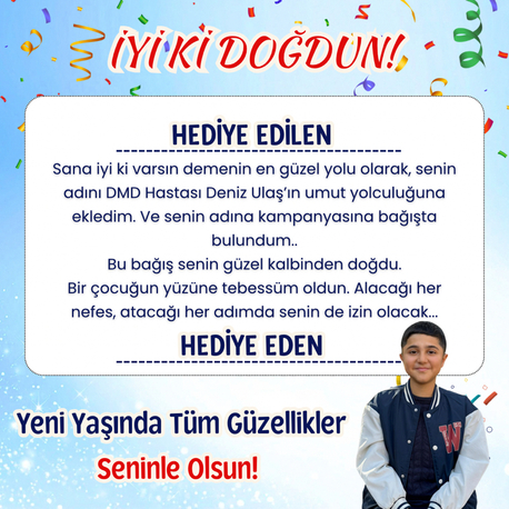 DOĞUM GÜNÜ KARTI