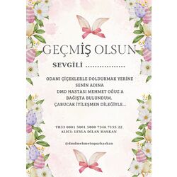 GEÇMİŞ OLSUN KARTI