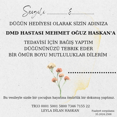 DÜĞÜN NİŞAN HEDIYE KARTI