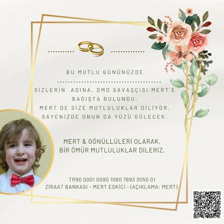 EVLİLİK TEBRİĞİ