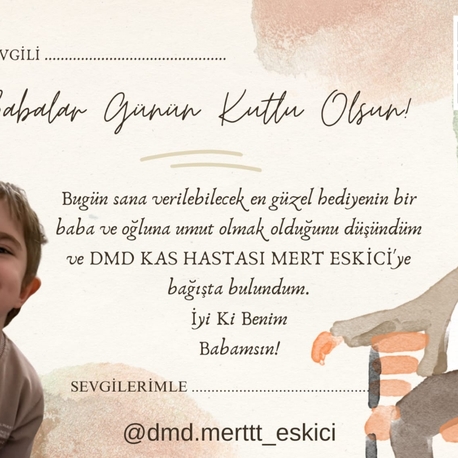 Babalar Günü Kartı