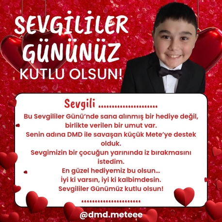 sevgililer günü kartı
