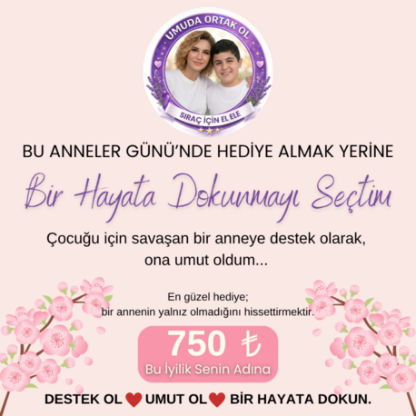 ANNELER GÜNÜ DİJİTAL KART KİRAZ ÇİÇEĞİ