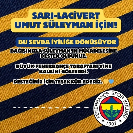 Fenerbahçe Destek Kartı