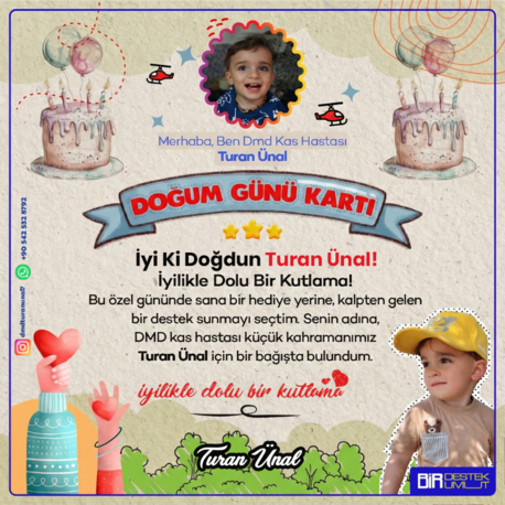 DOĞUM GÜNÜ KARTI 