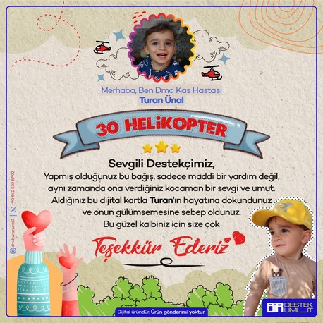 Tedavi İçin 30 Helikopter