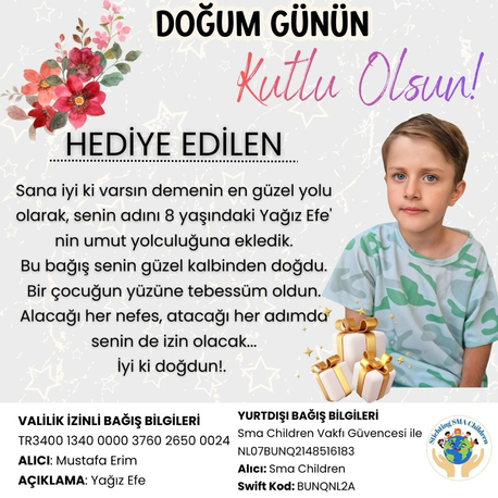 DOĞUM GÜNÜ KARTI