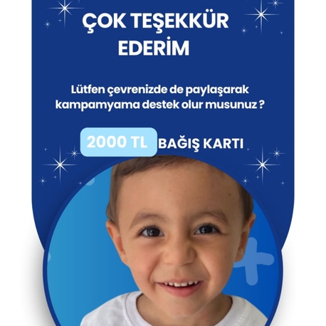 2.000 tl Bağış Kartı 