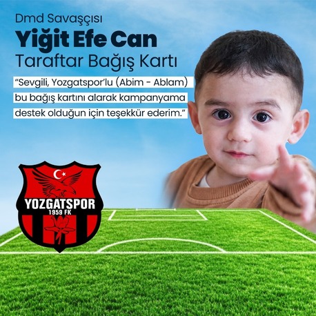 Yozgatspor Taraftar Bağış Kartı 