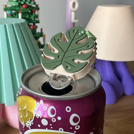 Monstera Nail Saver Kutu İçecek Açacağı