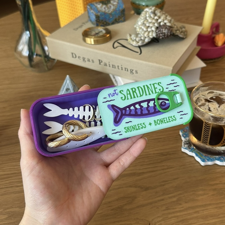 Sardines Takı Kutusu (İstediğiniz renklerde)