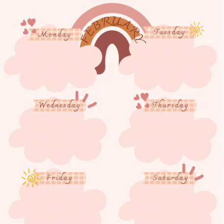Weekly planner