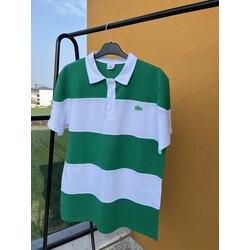 Lacoste Yeşil Beyaz Çizgili