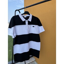 Lacoste Siyah Beyaz Çizgili