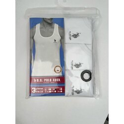 Polo Beyaz Atlet 3lü Paket